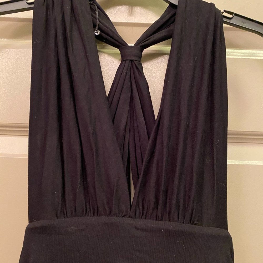 White House Black Market Sleeveless Black Top
